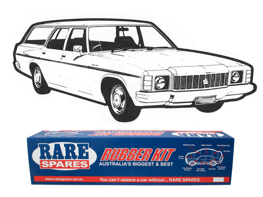 Body Rubber Kit Holden HJ HX HZ Wagon (Buckskin) - HJ2D