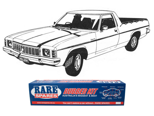 Body Rubber Kit Holden WB Ute (Gazelle) - WB3C