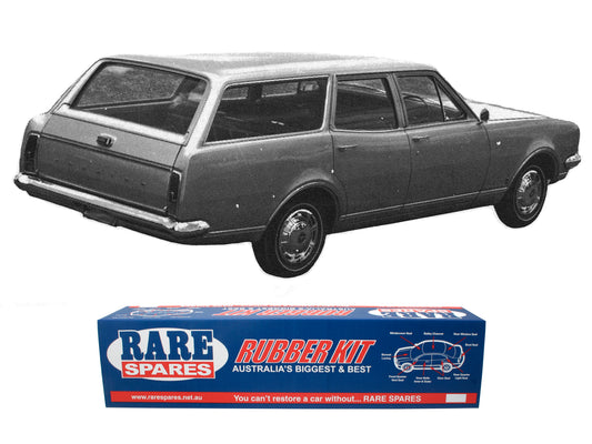 Body Rubber Kit Holden HK HT HG Kingswood / Premier Wagon (Maroon) - HK4M