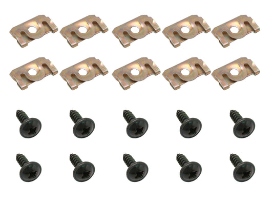 Holden Headlight Fitting Kit 48 FX FJ FE FC FB EK EJ EH Adjustment lamp screw - HLK1017