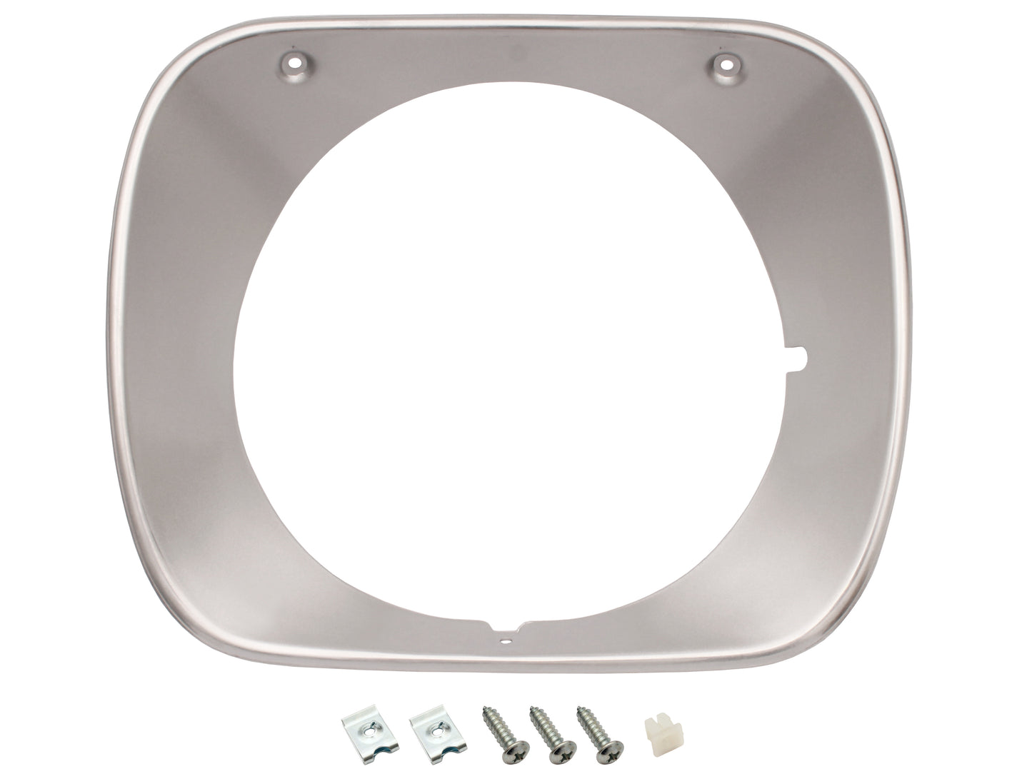 Holden HQ SILVER Headlight Surround Rim. + 1 Tonner HJ HX HZ x1 Resto Country - HLR1008