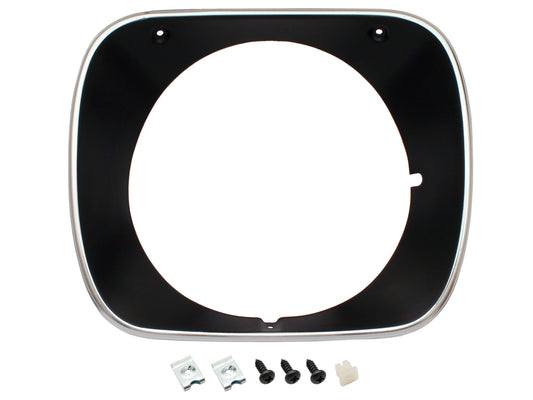 Holden Headlight Surround Rim x1 BLACK HQ GTS SS Monaro head light - HLR1008B