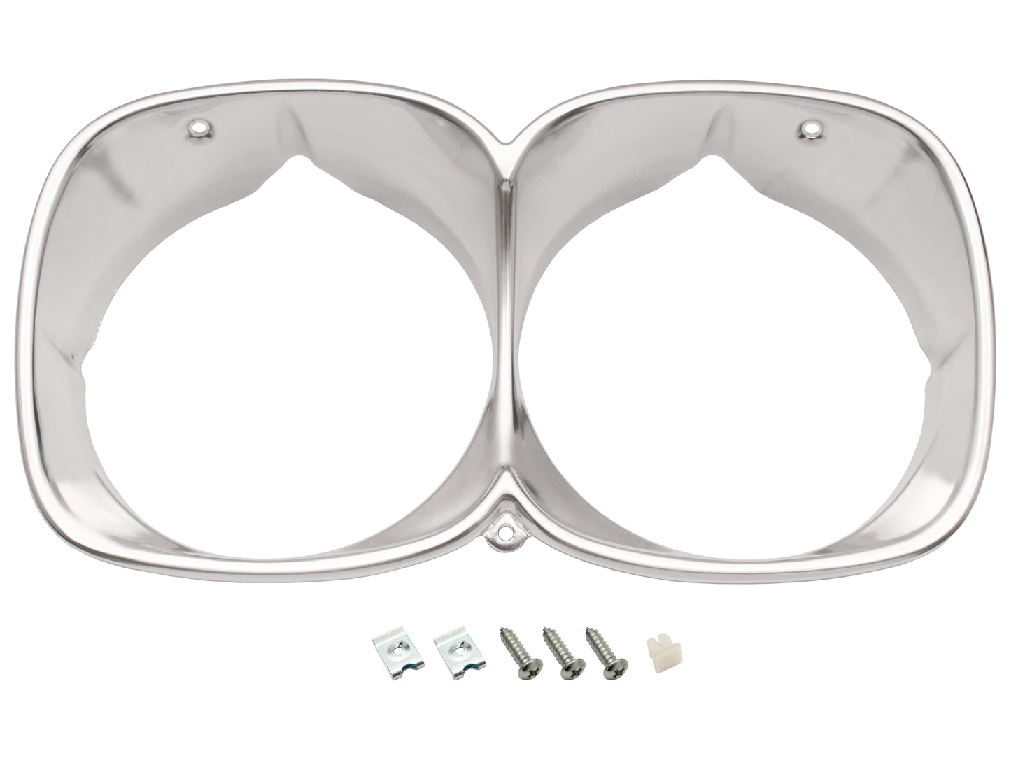Holden HQ ANNODISED TWIN Headlight Surround x1 Rim Premier + LS Monaro - HLR1008C