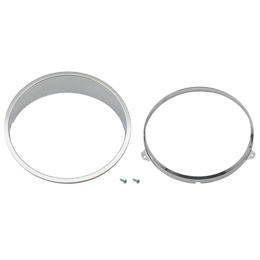 Ford XY Headlight Surround Rim Inner + Outer x1 Left or Right steel ring - HLR2000A