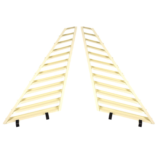 Rear Quarter Window Venetian Blind Pair (White – Horizontal) Holden VK VL Sedan – HM0231W