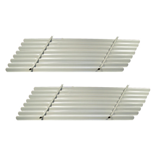 Side Window Venetian Blind Pair (White) Holden HD HR Wagon - HM0674W