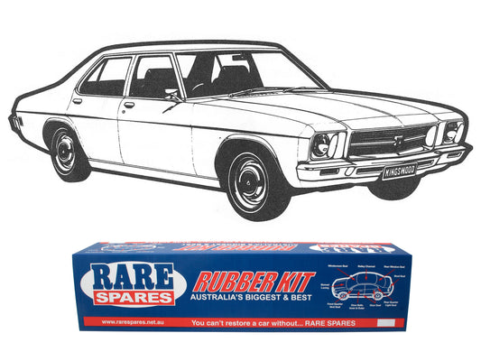 Body Rubber Kit Holden HQ Sedan (Chamois) - HQ1CH