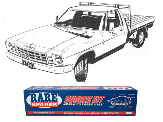 Body Rubber Kit Holden HQ 1 Tonner (Chamois) - HQ7CH