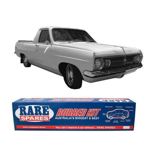 Body Rubber Kit Holden HR Special Ute (Black) - HR3