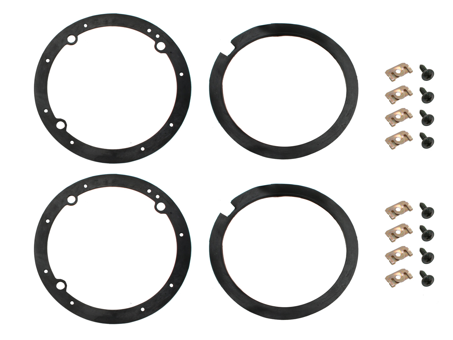 Holden Lucas Headlight Gasket + Screw Kit FX FJ FE FC FB EK Pair seal - HS1000