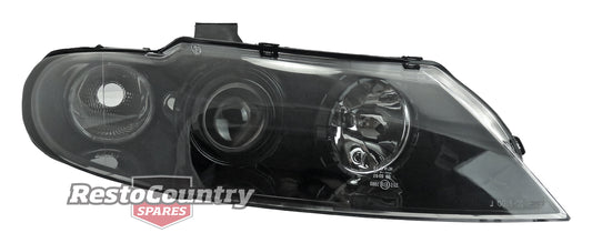 Holden Commodore Projector Headlight RIGHT VX VU BLACK HSV Berlina Calais 00-02 - IVX4500NDR