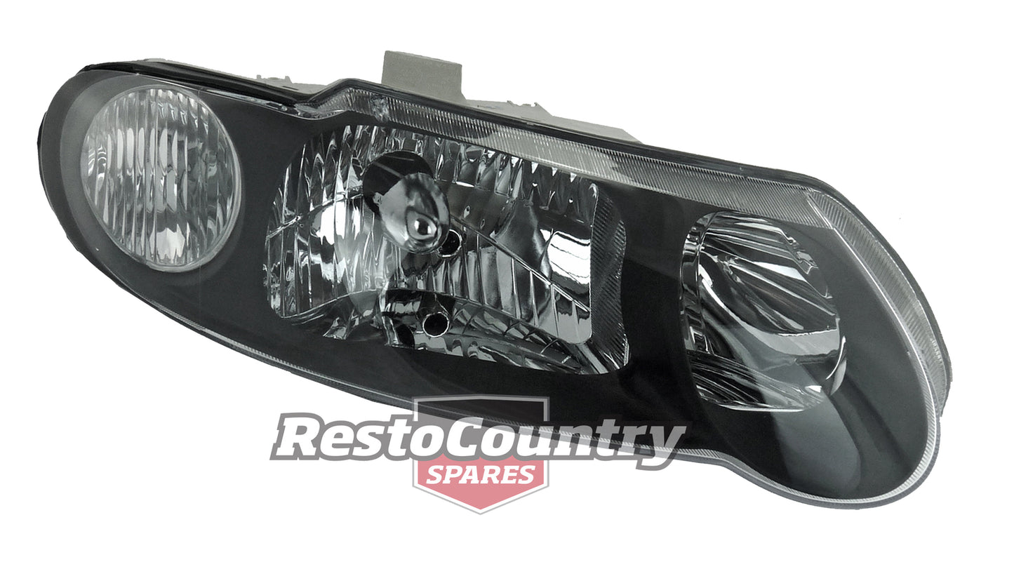 Holden Commodore Halogen Black Headlight x1 RIGHT Teardrop VX VU SS 00-02 light - IVX4500NSR