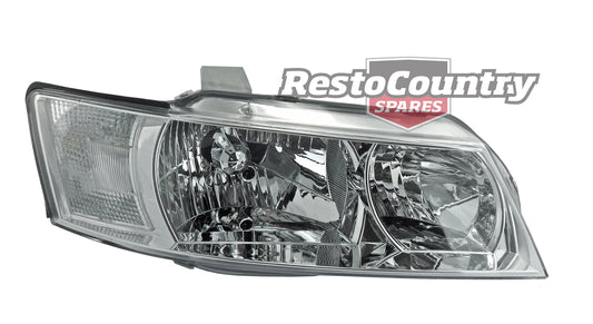 Holden Commodore Halogen Chrome Headlight x1 RIGHT VZ Executive 2004-07 light - IVZ4500NAR