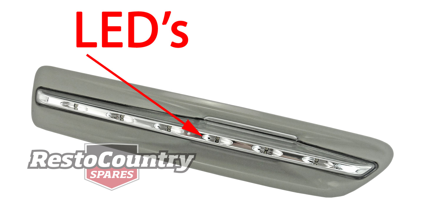 Holden Caprice Statesman LED Side Indicator RIGHT Light GREY WM WN 06-17 flasher - IWM4010NAR