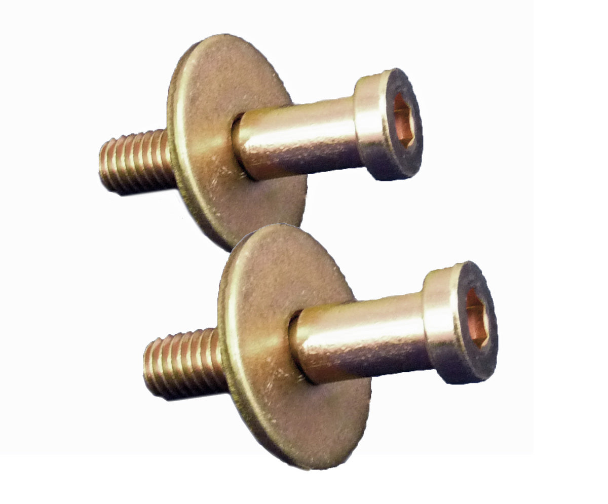 Holden ZINC Door Striker Bolt PAIR  HQ HJ HX HZ WB LH LX UC VB VC VH VK VL x2 - K10196_x2
