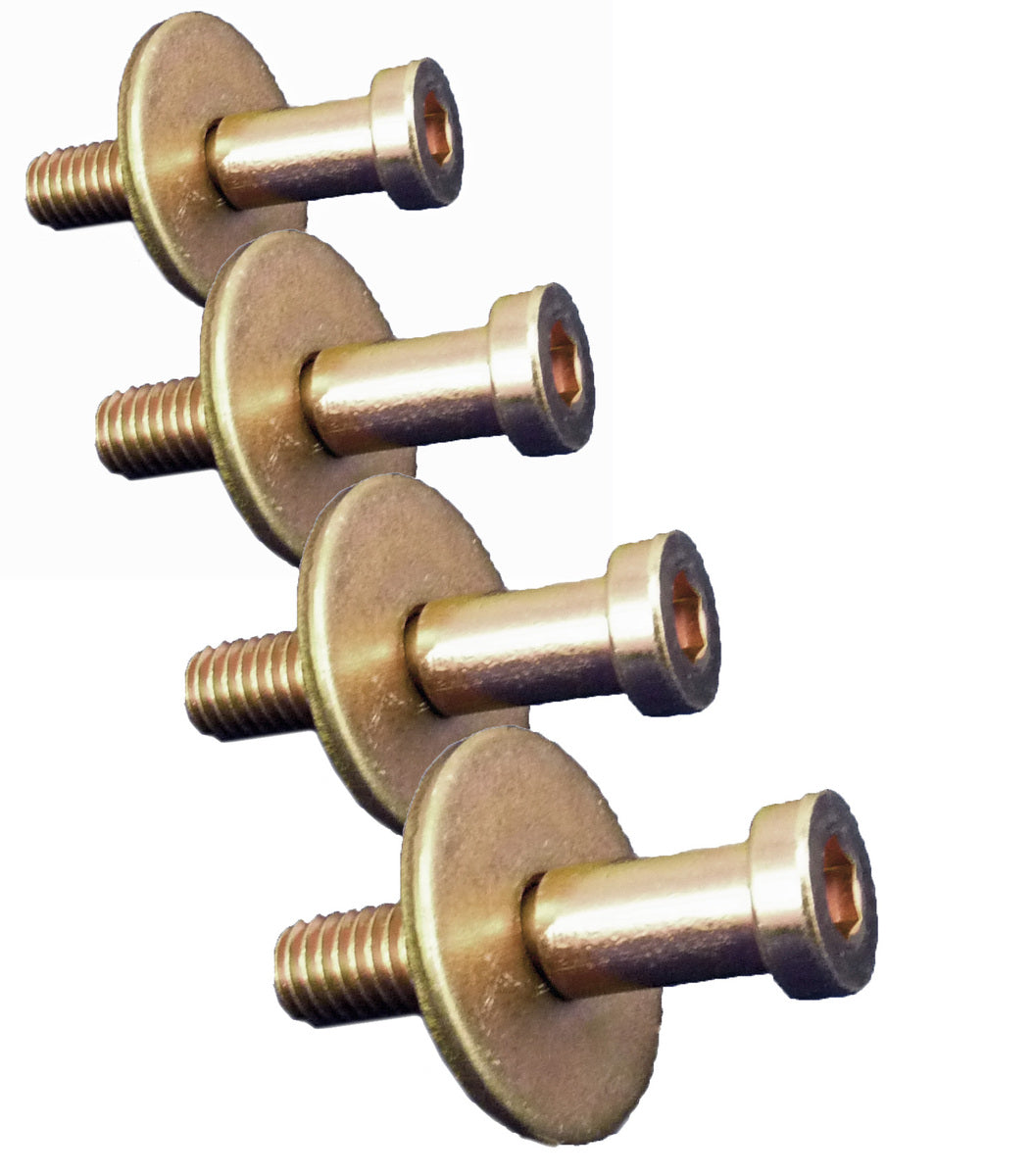 Holden ZINC Door Striker Bolt HQ HJ HX HZ WB LH LX UC VB VC VH VK VL x4 - K10196_x4