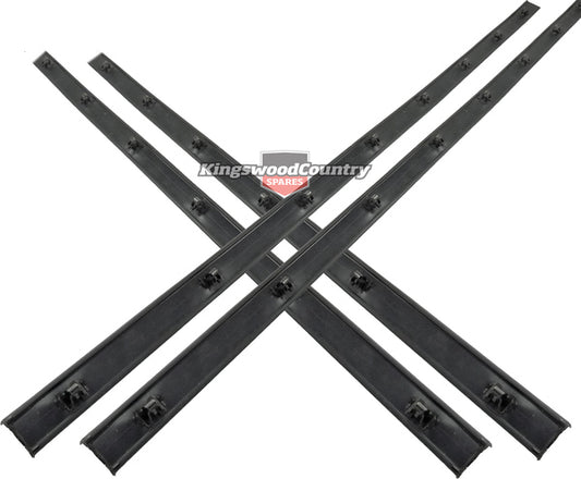 Holden Door Belt Weather Seal Strip FRONT +REAR OUTER x4 HQ HJ HX HZ Sedan Wagon - K10501-503