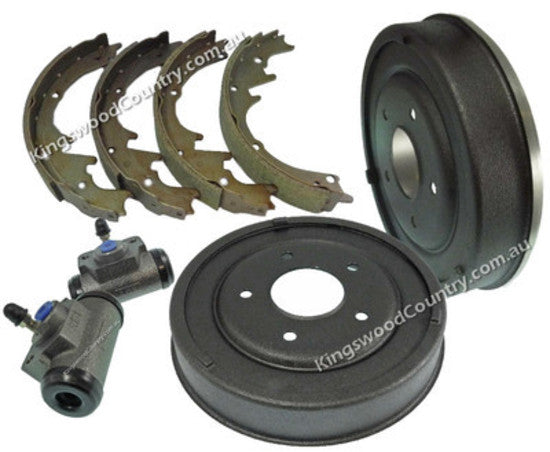 Rear Brake Drum, Brake Shoe & Cylinder Kit Holden HQ HJ HX HZ WB - K1604x3