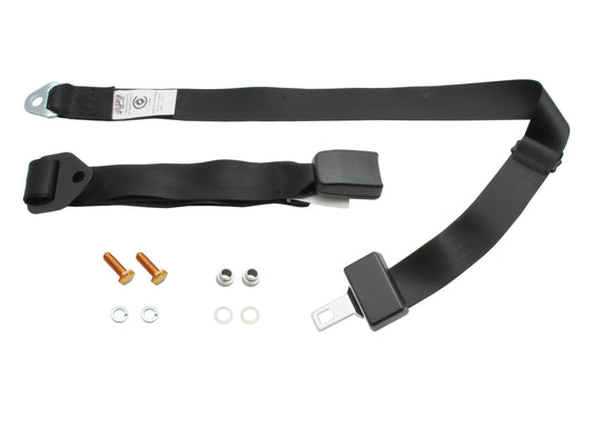 Seat Belt Centre Lap (Black - Adjustable Web Stalk) Holden / Ford - K2258
