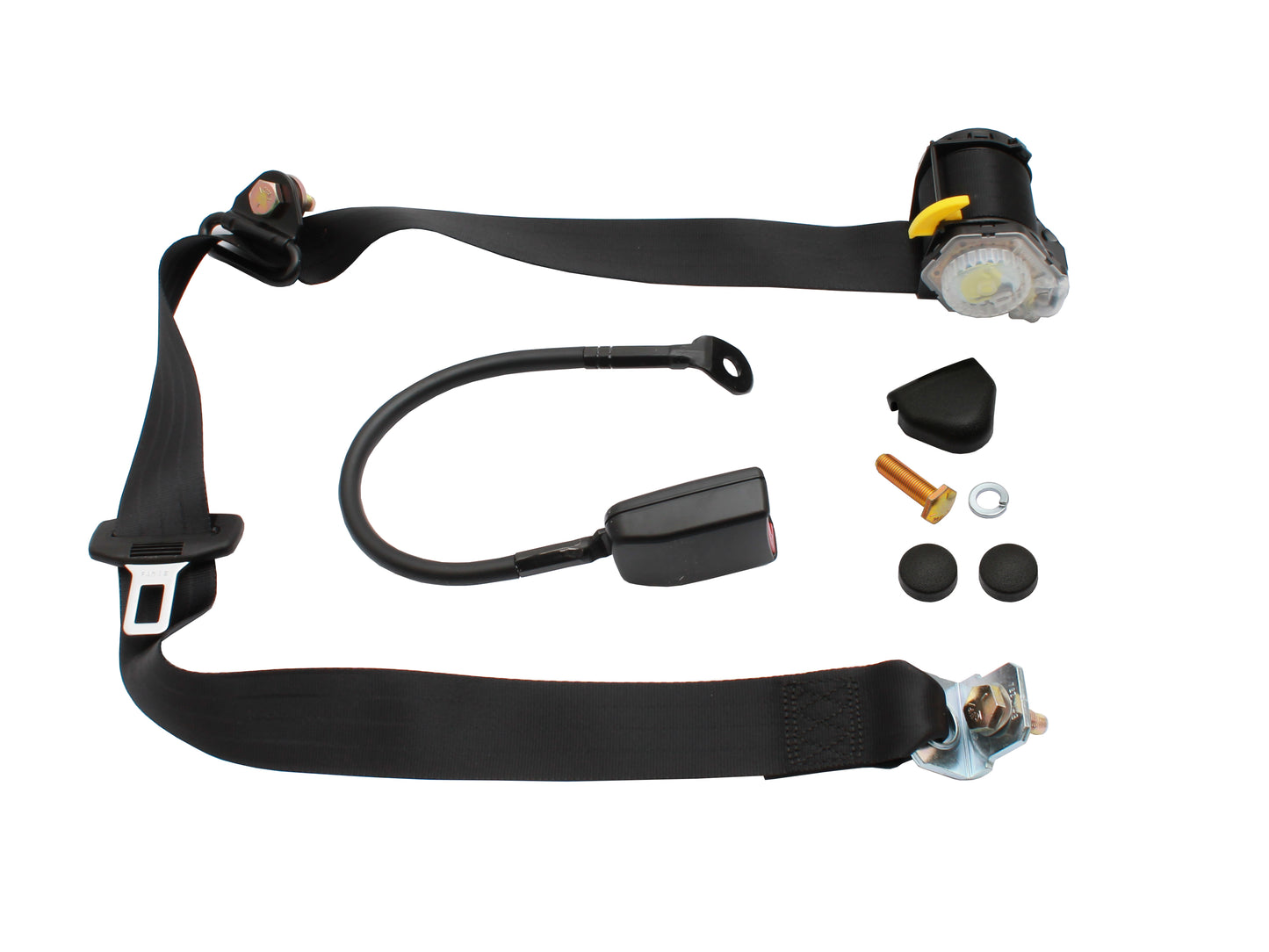 Inertia Seat Belt (Black - Front RH Bucket Seat) Ford XD ZJ - K3574