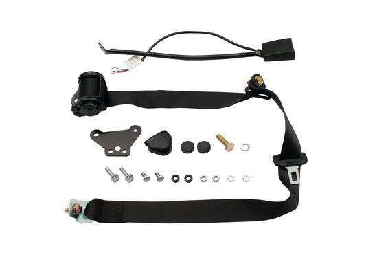 Inertia Seat Belt (Black - Front LH Bucket Seat) Ford XD ZJ - K3575