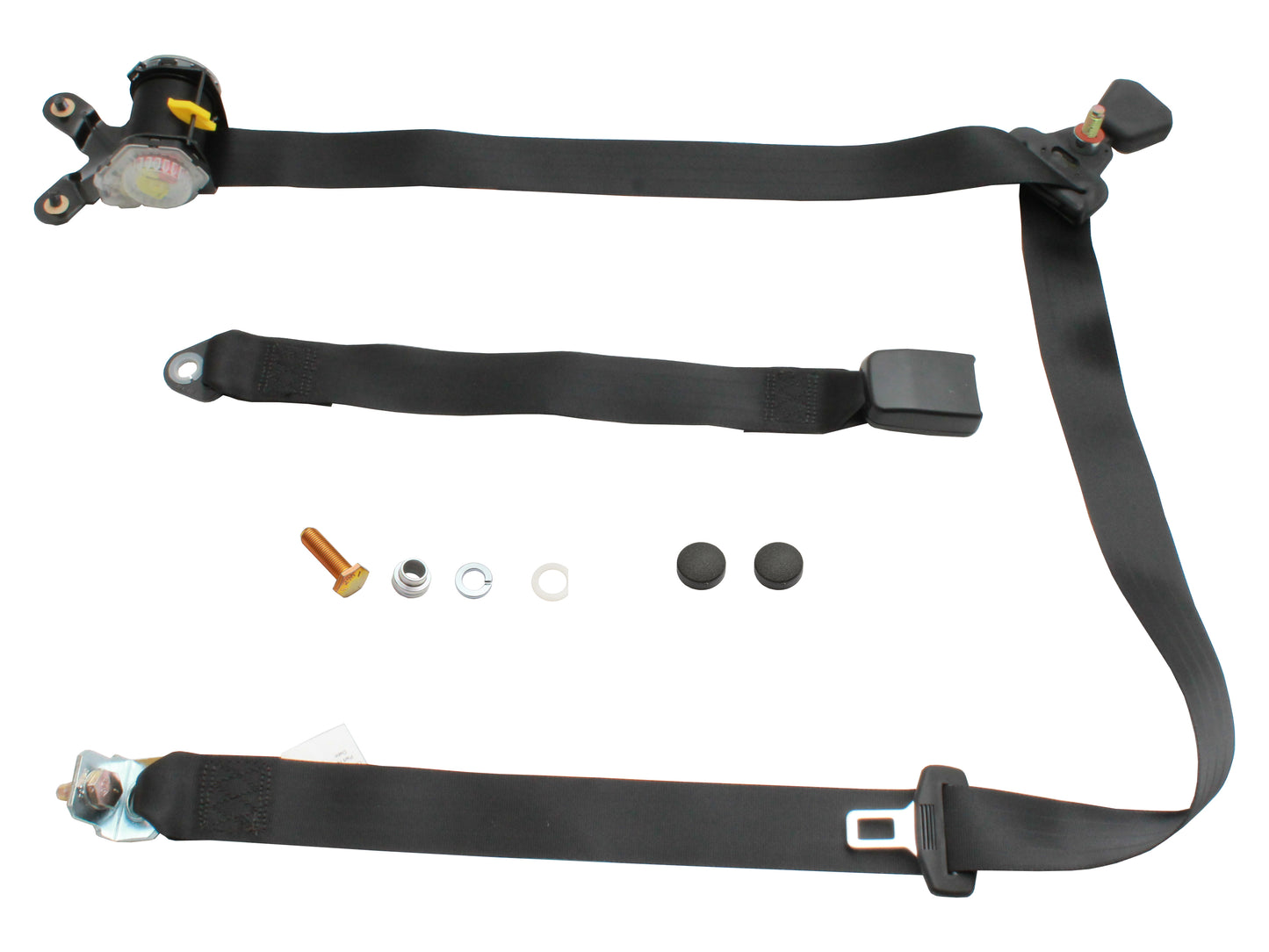 Inertia Seat Belt (Black - Front LH Bench Seat) Ford XE XF Ute Van - K3591