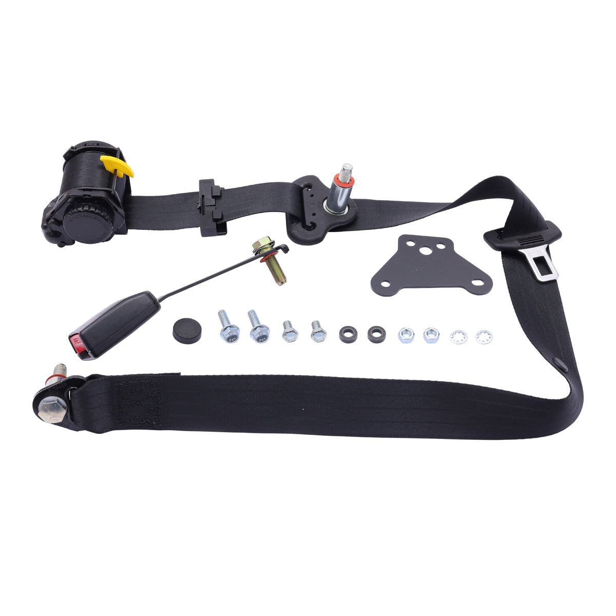 Inertia Seat Belt (Black - Front RH Bucket Seat) Ford EA EB - K3608RH