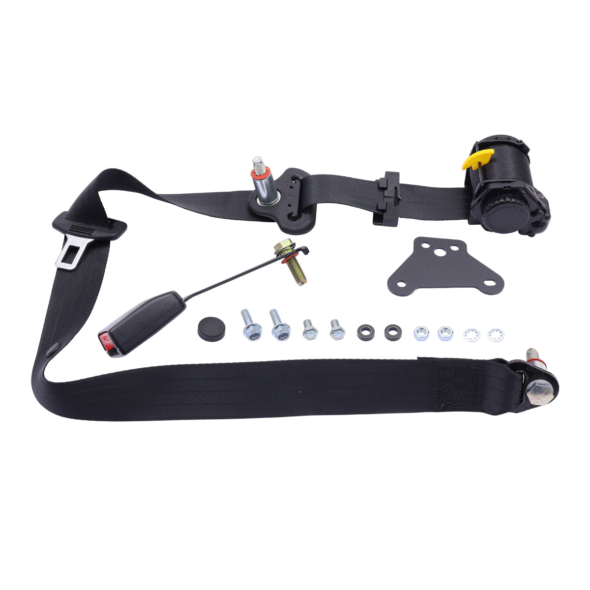 Inertia Seat Belt (Black - Front LH Bucket Seat) Ford EA EB - K3609LH