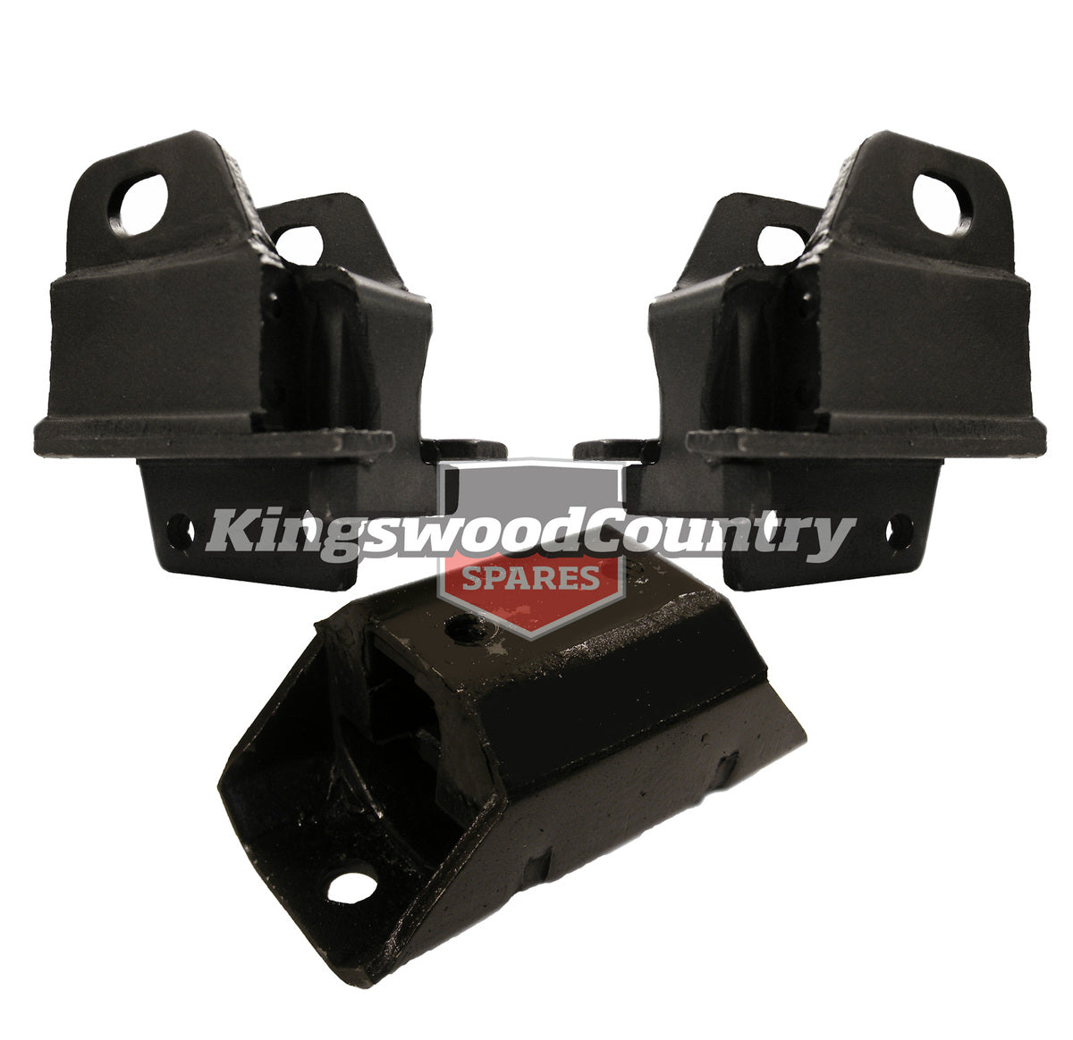 Holden 6cyl Engine & Transmission Mount HQ HJ HX HZ WB VB VC VH VK LH LX UC - K6cyl_EMSet_x3