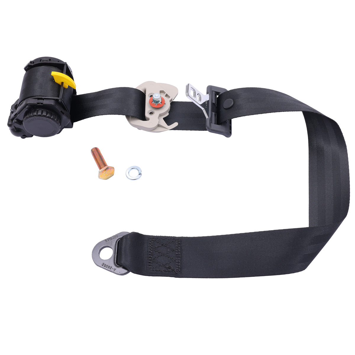Inertia Seat Belt ELR (Black -Front RH Bucket Seat) Ford AU II - K7006