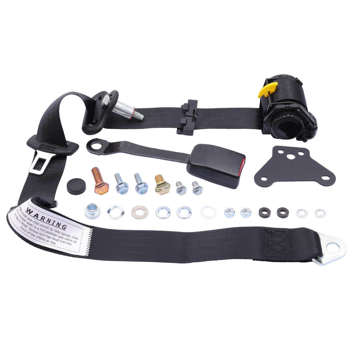 Inertia Seat Belt (Black - Front RH Bucket Seat) Ford ED EF EL - K7112