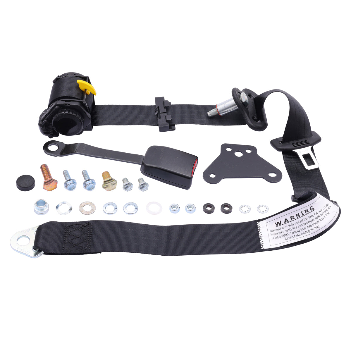 Inertia Seat Belt (Black - Front LH Bucket Seat) Ford ED EF EL - K7113