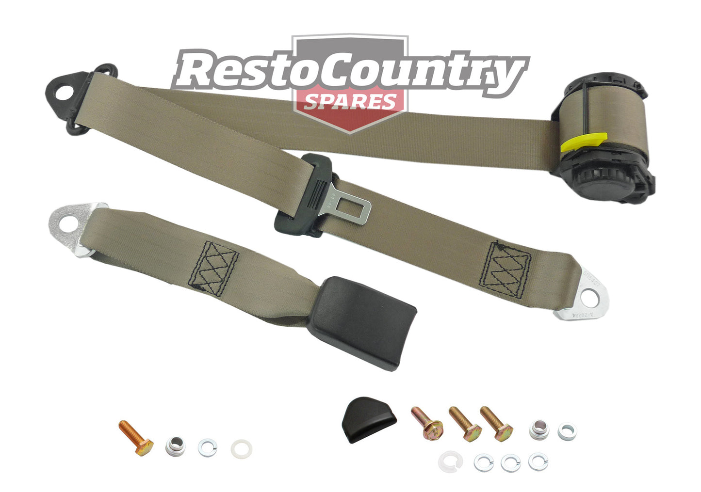 Inertia Seat Belt (Cappuccino - Rear LH Bench Seat) Holden VK VL Commodore - K7149C