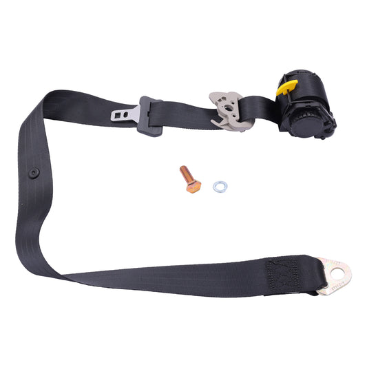 Inertia Seat Belt (Black - Front LH Bucket Seat) Ford BA BF - K7869