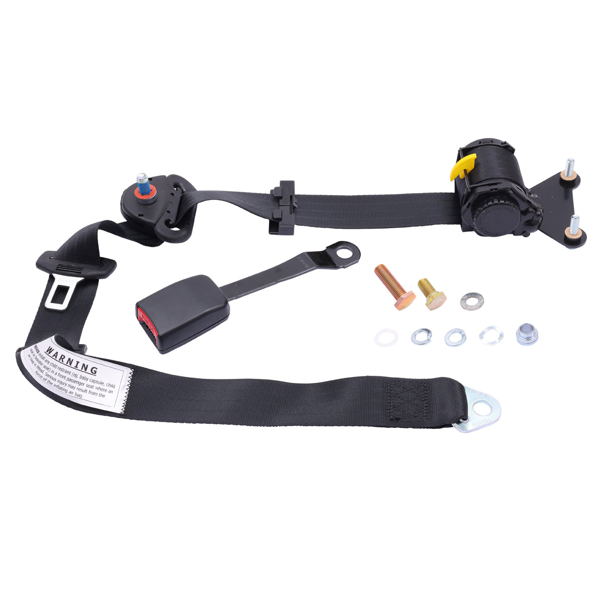 Inertia Seat Belt (Black - Front LH Bucket Seat) Ford XH - K7997