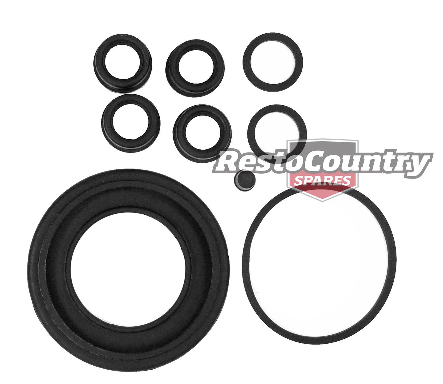 Holden FRONT Disc Brake Caliper Rubber Seal Kit x1 PBR ALLOY HQ HJ HX HZ - K881S