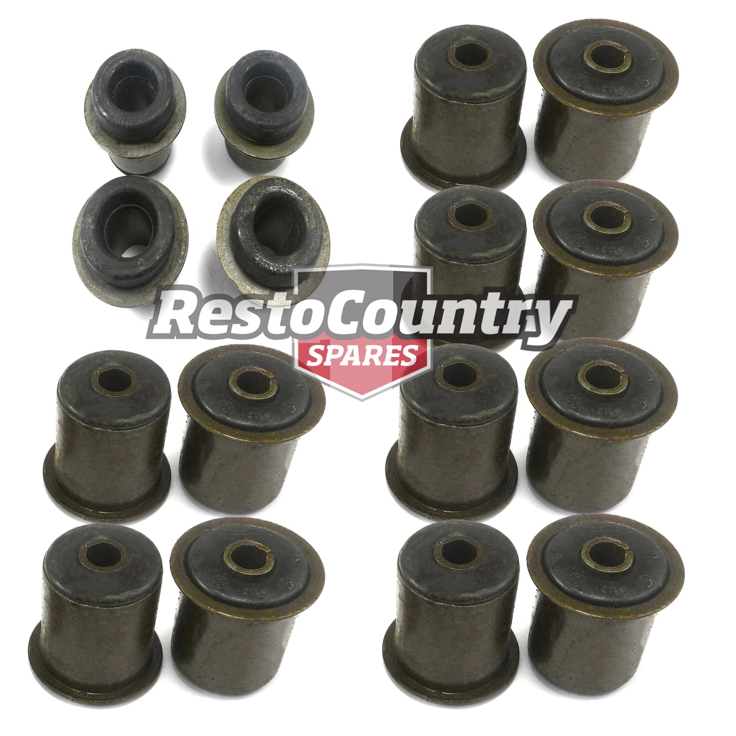 Holden Front + Rear Control Arm /Inner Pivots Bushes Upper Lower Torana LH LX UC - KA1119_A1121_c