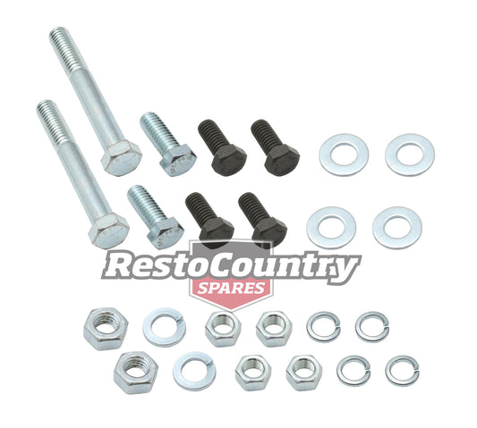 Holden V8 Engine Mount Fitting Bolts +Nuts x2 HQ HJ HX HZ WB Torana LH LX UC kit - KBS1005x2