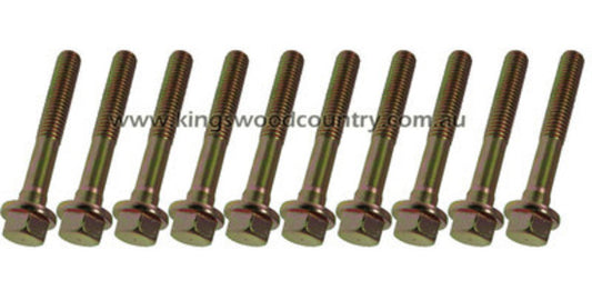 Holden Body Mount Bolts Set x10 HQ HJ HX HZ WB UTE VAN   chassis - KBdyBolts_a