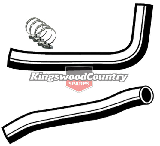 Holden Service Radiator Hose +Clamp Kit WB 6cyl 202 /3.3 No Air Con - KH14