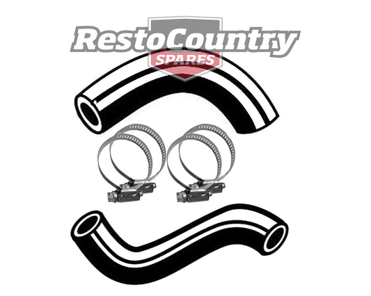 Holden Service UPPER  +LOWER Radiator Hose+Clamp Kit HD HR 6Cyl 149 161 179 186 - KH25