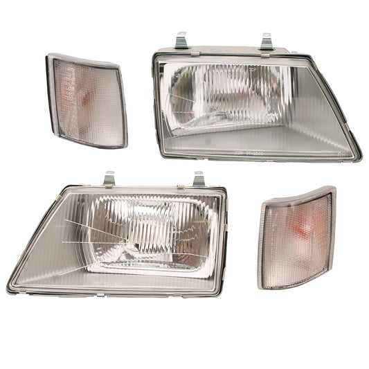 Headlight & Indicator Set (LH & RH) Holden VH VK Commodore - KIVH4500NTL-R2