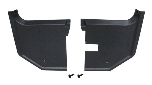 Ford Kick Panel + Screws Pair LEFT +RIGHT Black XA XB ZF ZG Falcon Fairlane trim - KP2002
