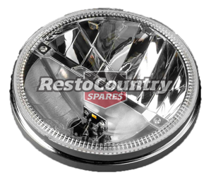 Holden Ford Standard Replacement STEDI 7" Homage LED Chrome 5700K Headlight x1 - LED-HOMAGE-5700CHR