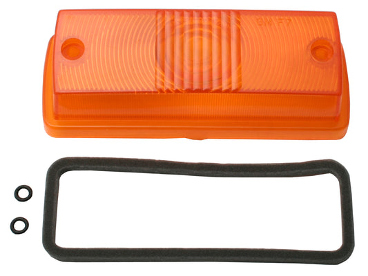 Holden Torana AMBER Front Indicator LENS + Gasket LC LJ RIGHT blinker flasher - LFT1020