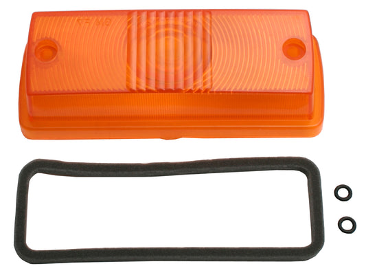 Holden Torana AMBER Front Indicator LENS + Gasket LC LJ LEFT blinker flasher - LFT1021