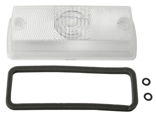Holden Torana CLEAR Front RIGHT Indicator Lens + Gasket LC LJ turn - LFT1022