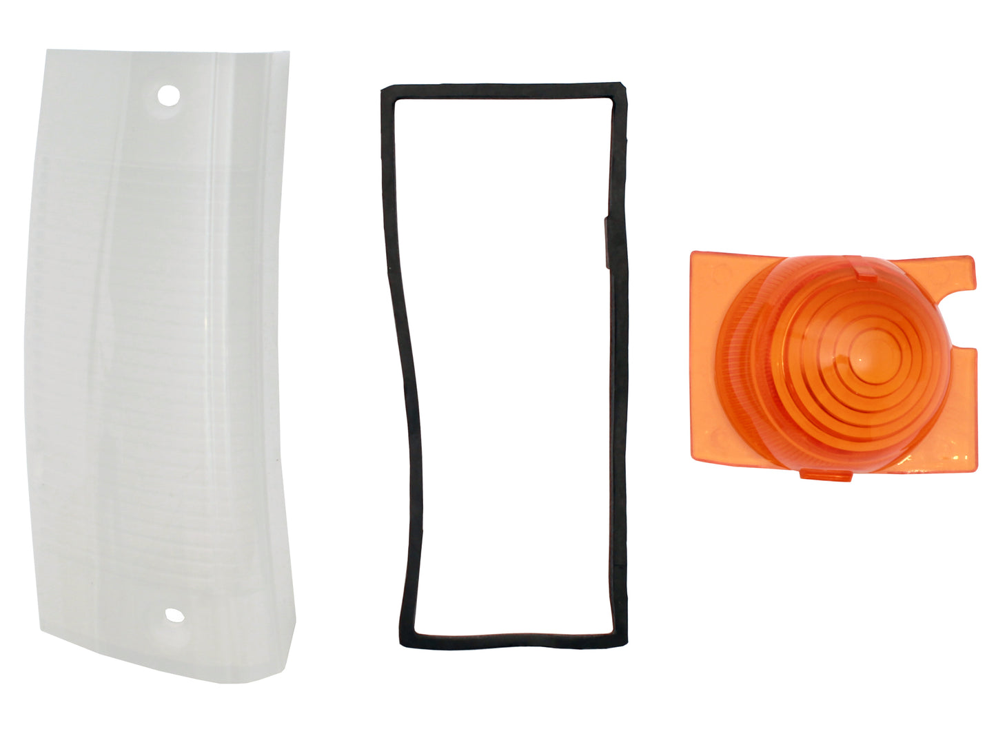 Ford Front Indicator Outer + Inner Lens + Gasket XY LEFT blinker turn signal - LFT2009B