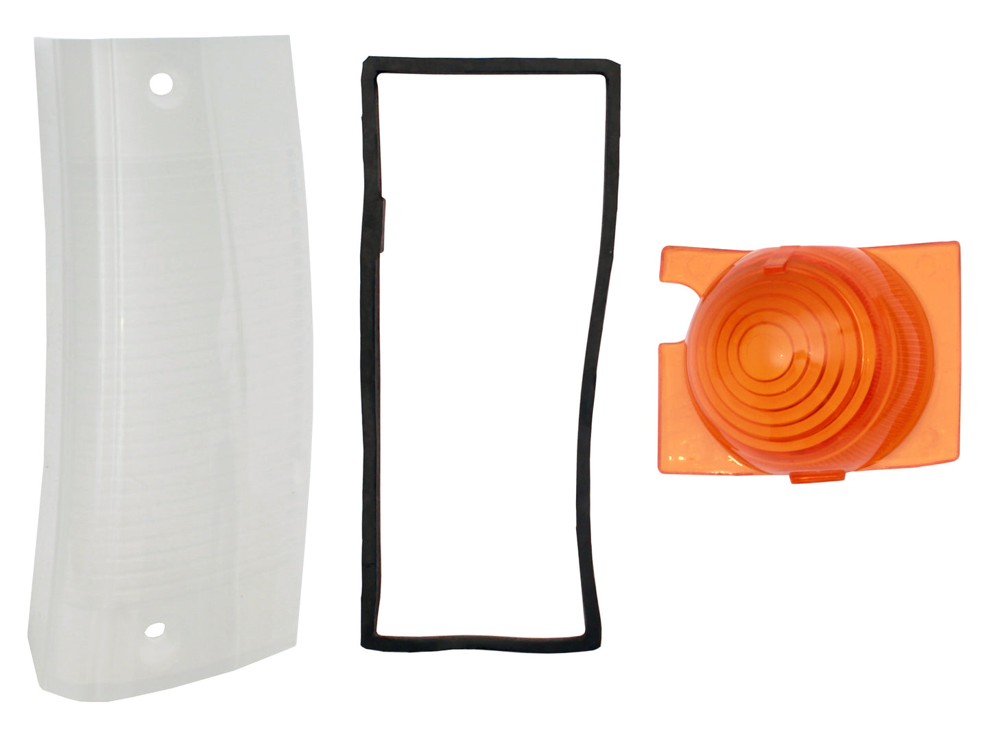Ford Front Indicator Outer + Inner Lens + Gasket XY RIGHT blinker - LFT2010B