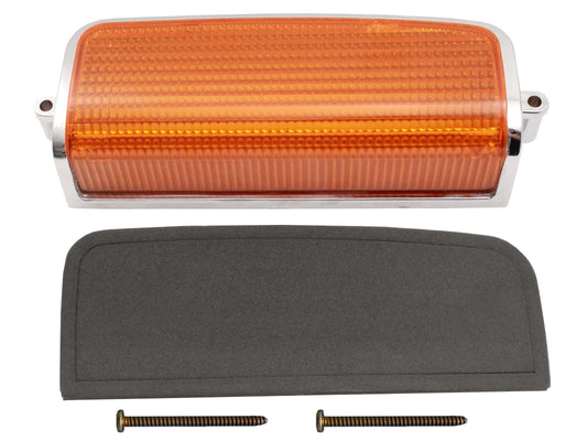 Ford XC Front Indicator Lens + Gasket + Screws Right blinker turn signal - LFT2030